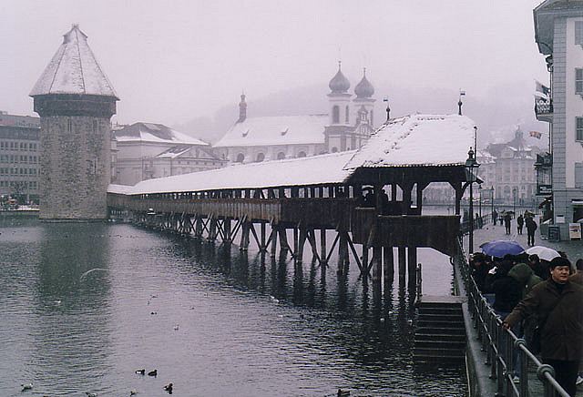 Покритият мост в Люцерн